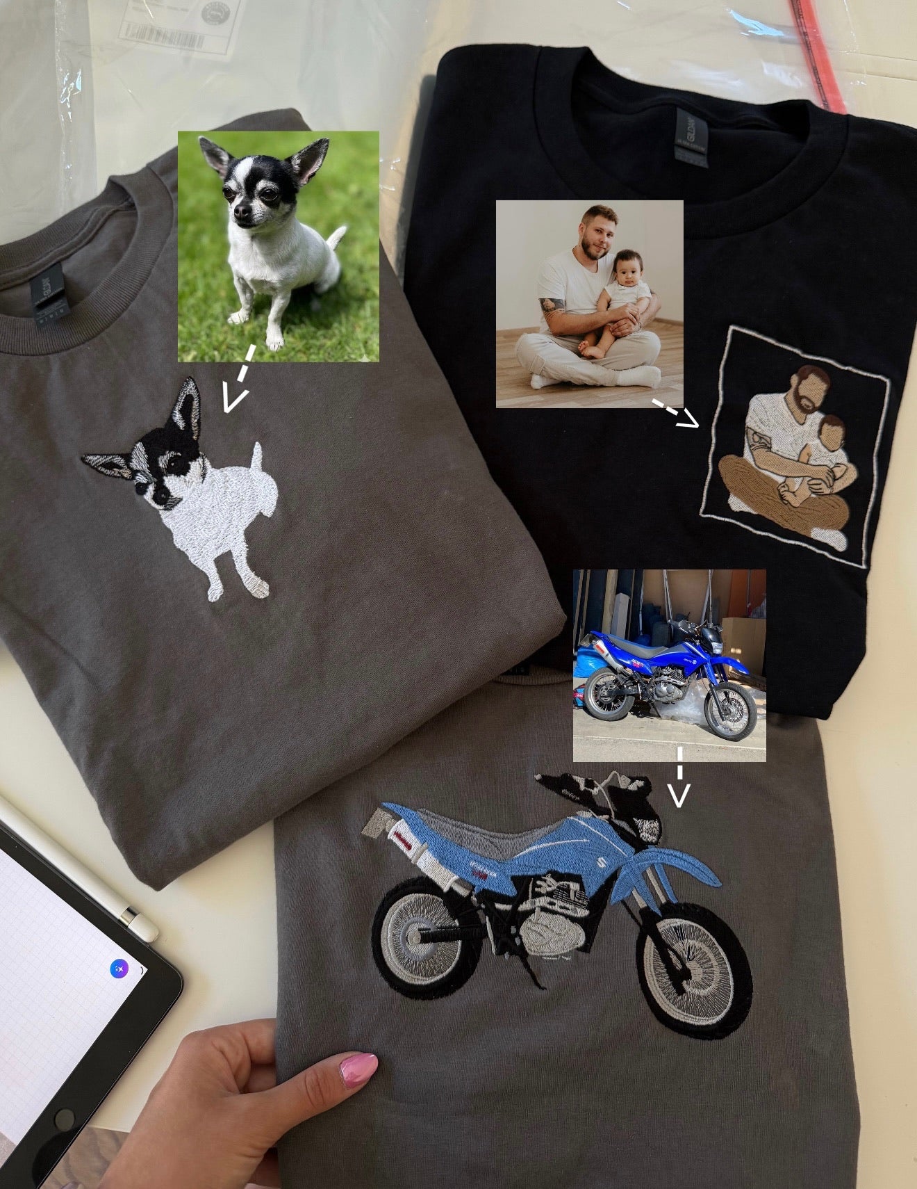 Pet embroidery