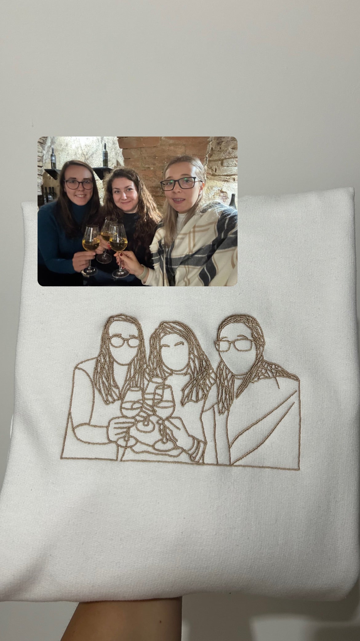 Photo Embroidery – Line Art