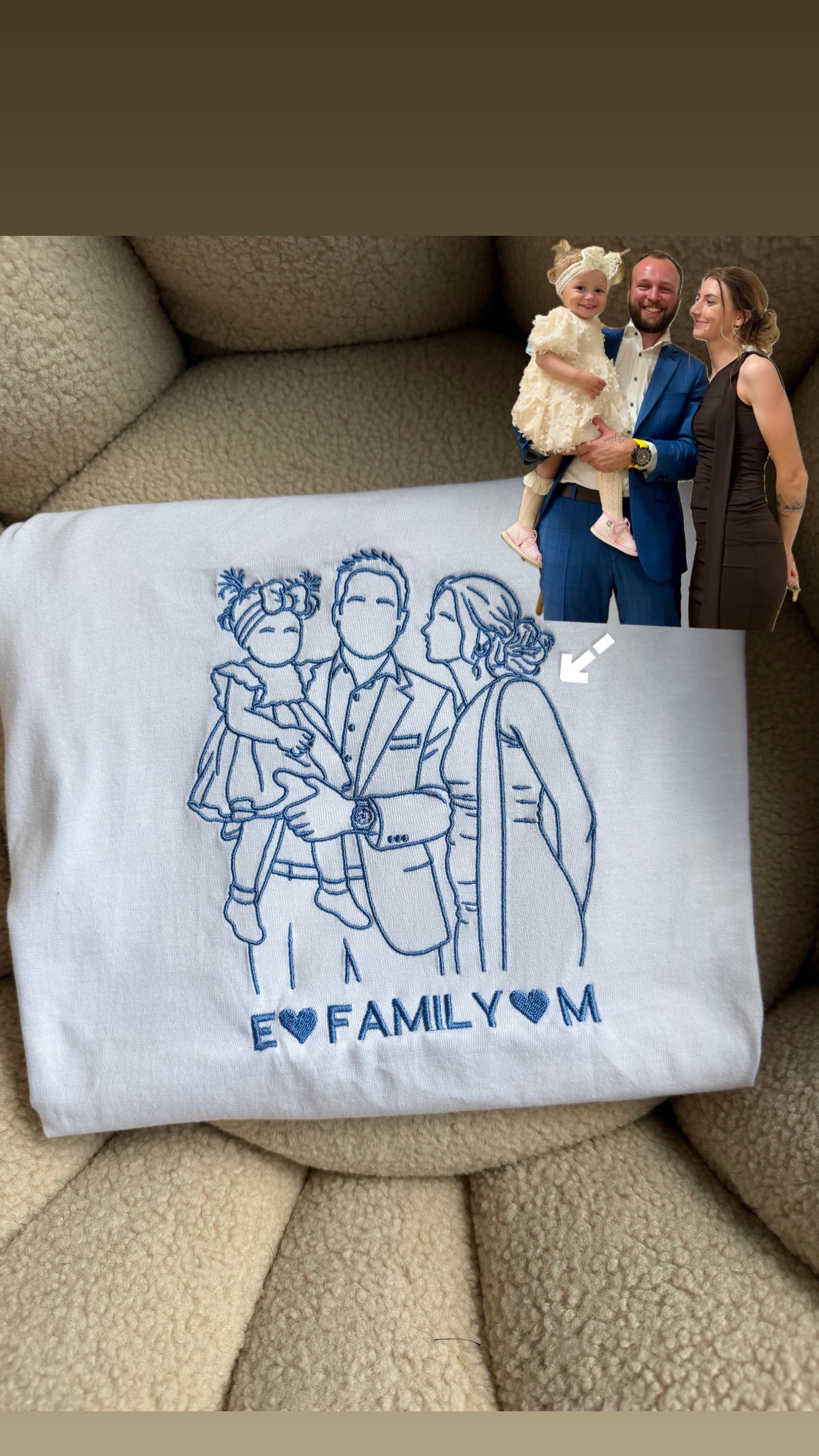Photo Embroidery – Line Art