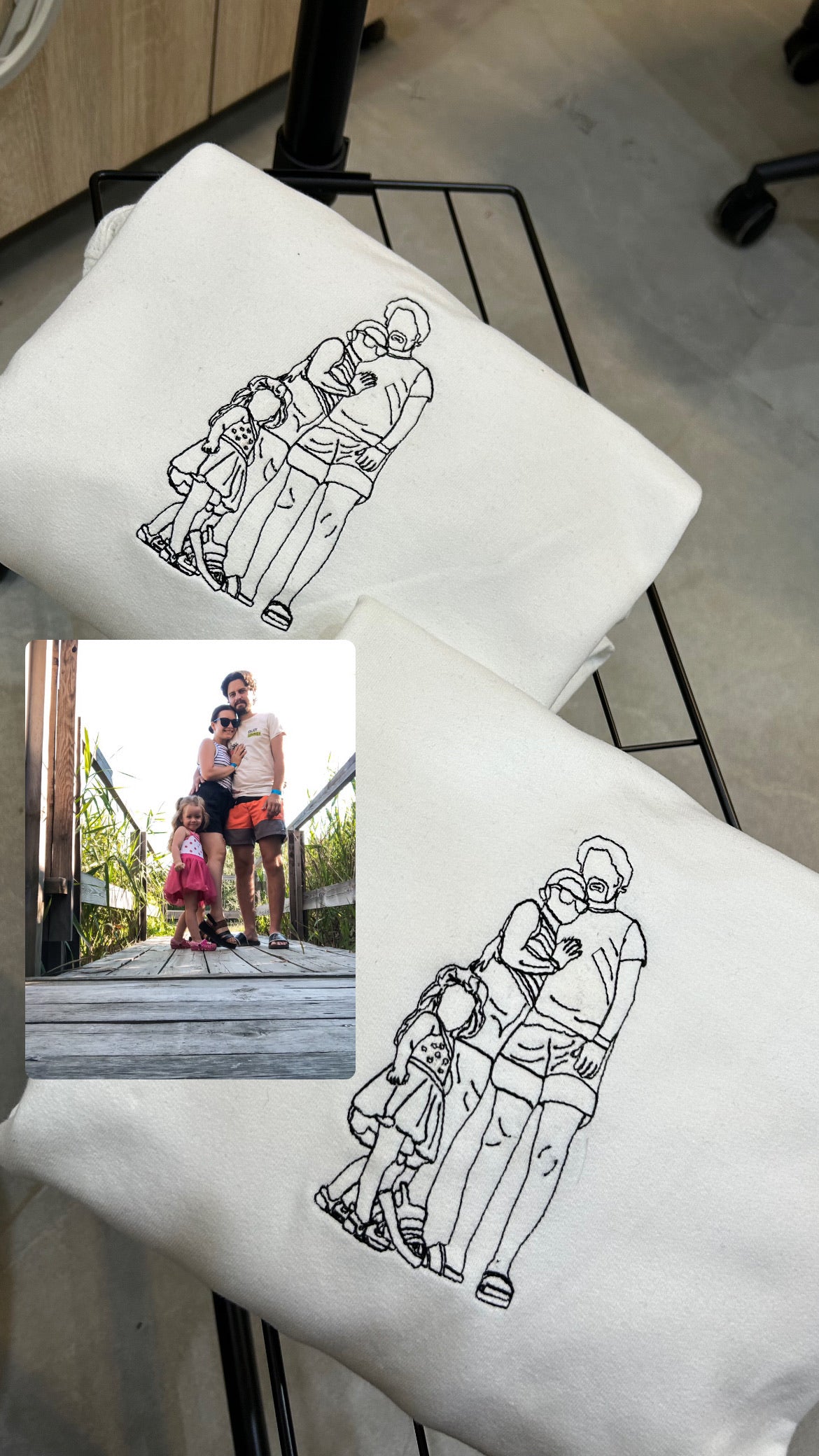 Photo Embroidery – Line Art