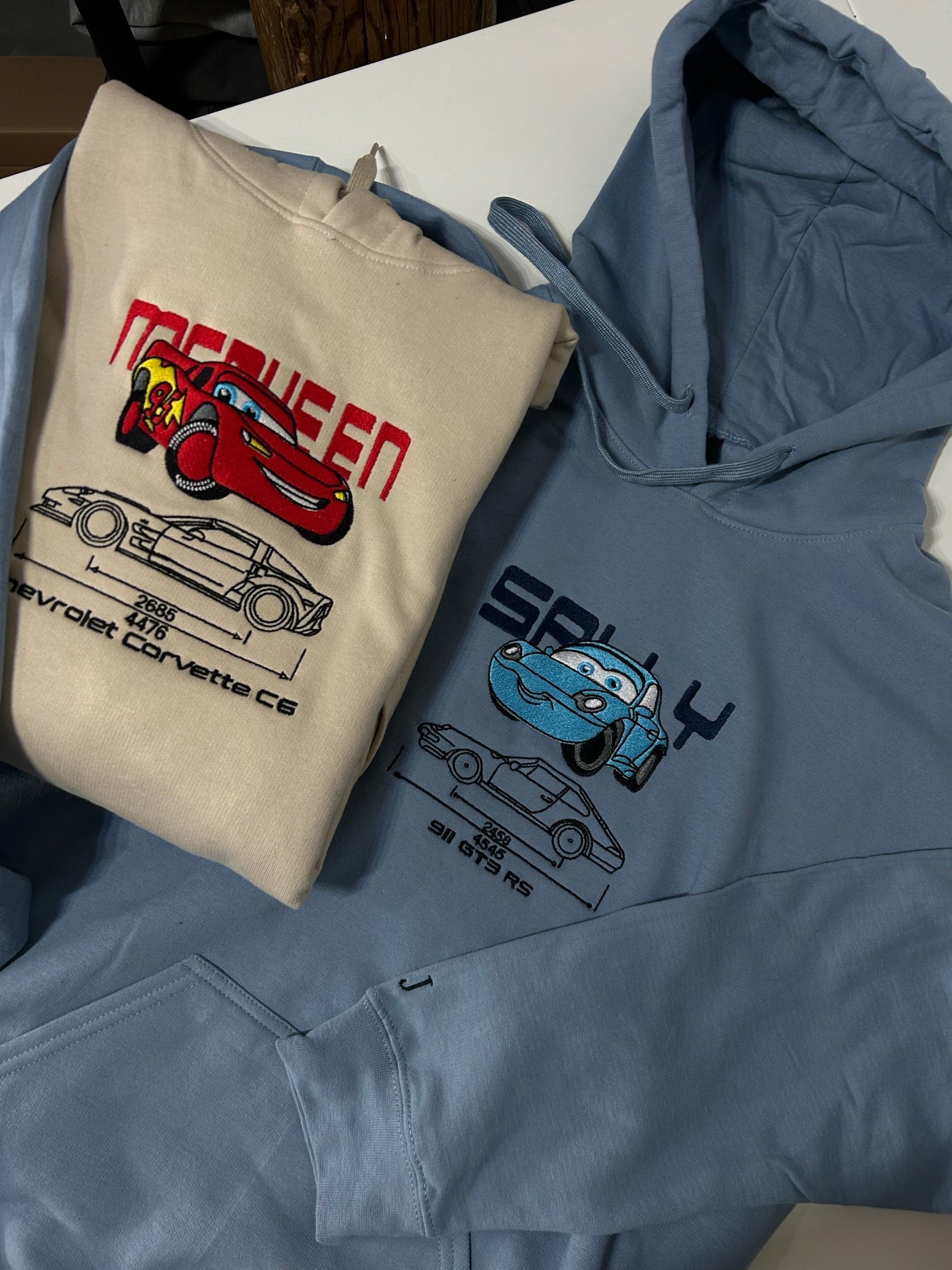 Cartoon design embroidery