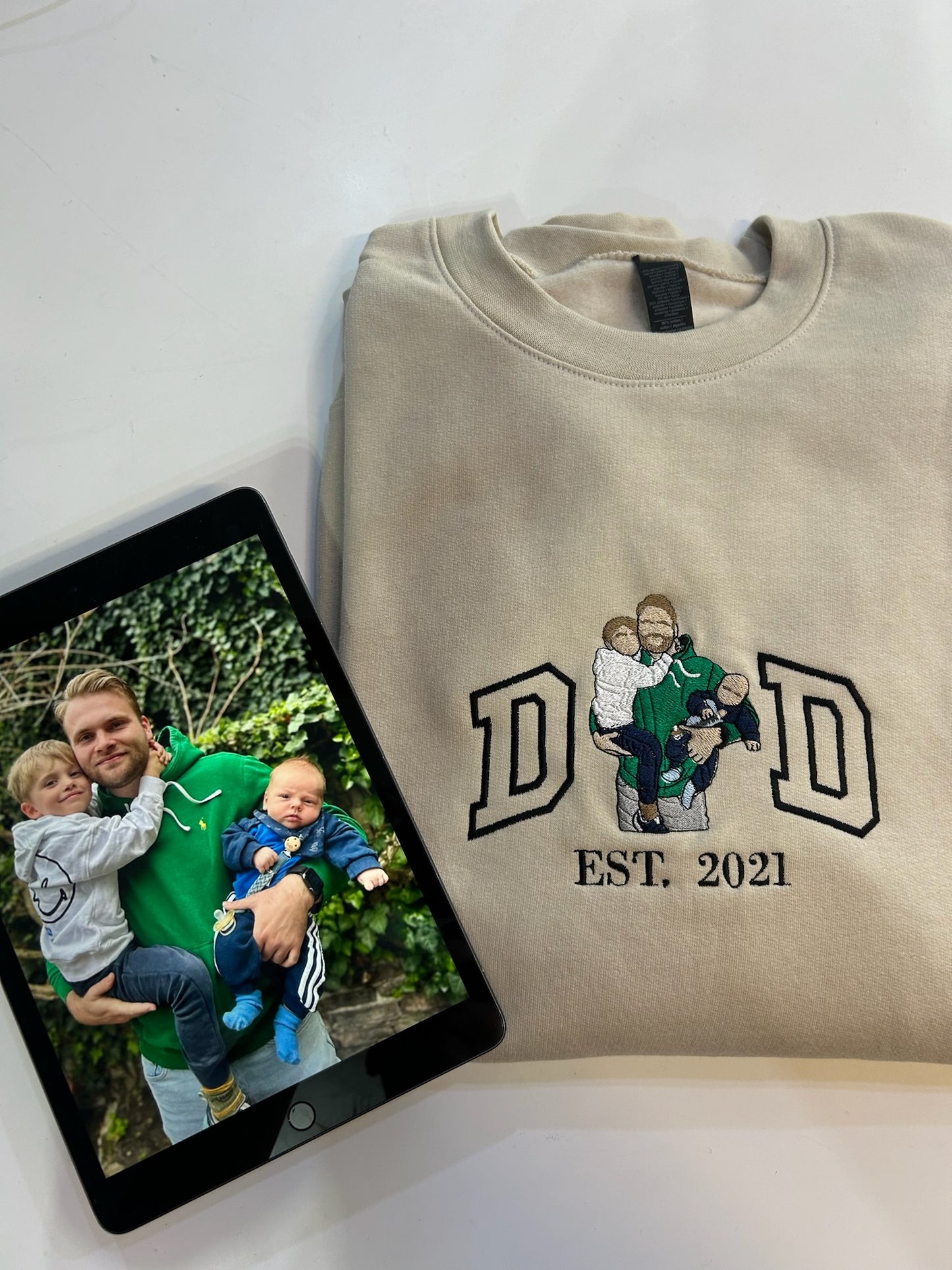 Dad & Mom Embroidery