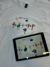 Childhood memory embroidery