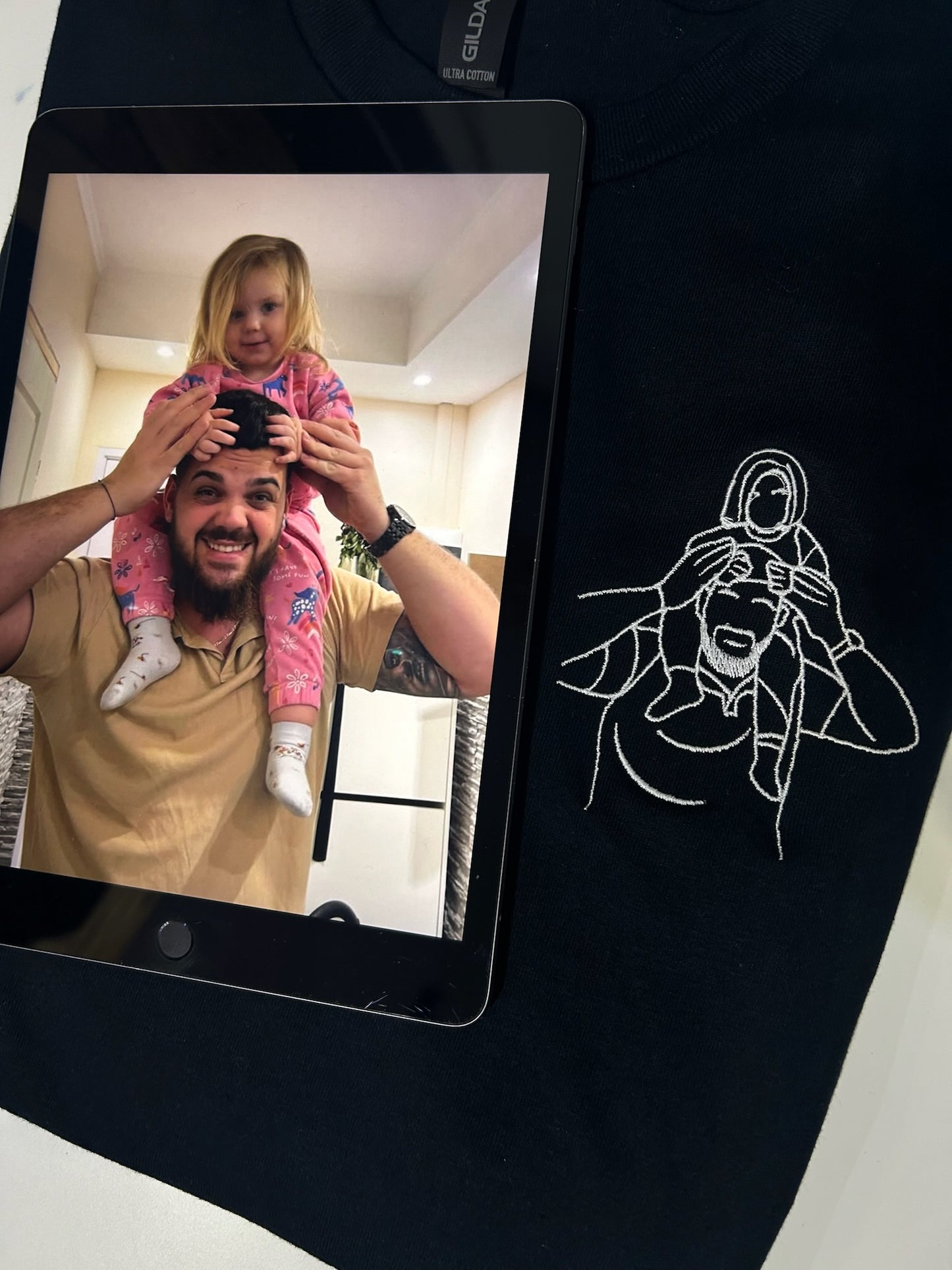 Photo Embroidery - Line Art