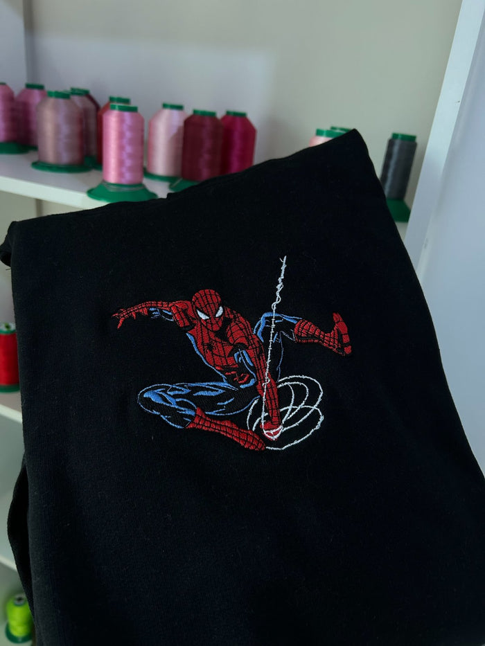 Spider-Man embroidered sweatshirt